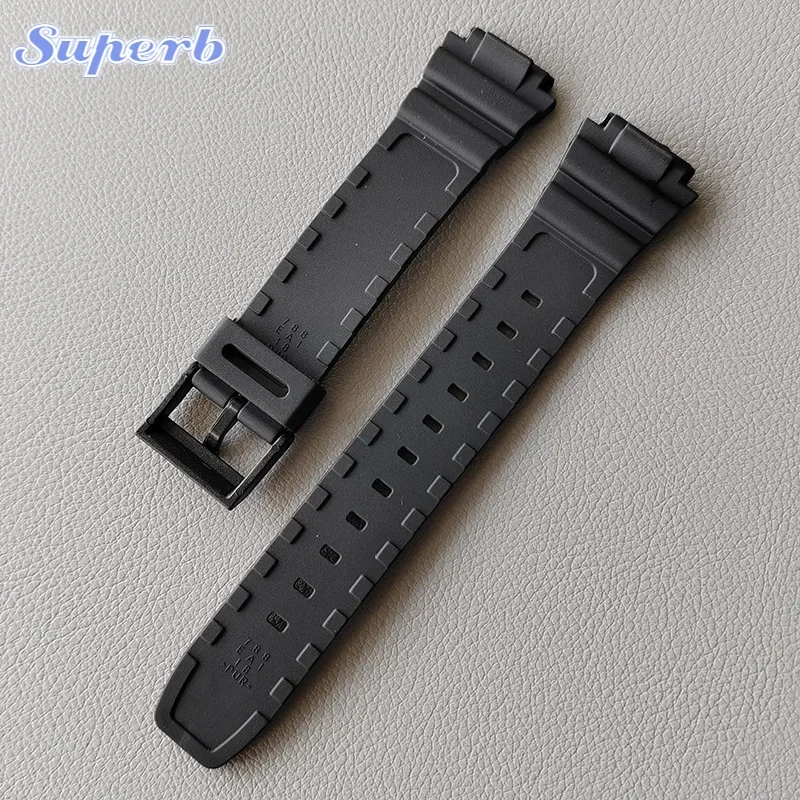 18mm Resin Watch Band for Casio AE1200/1300/A158/W/A168 /F-91W/F105/F108 Sport Watch Band Replacement Men Bracelet