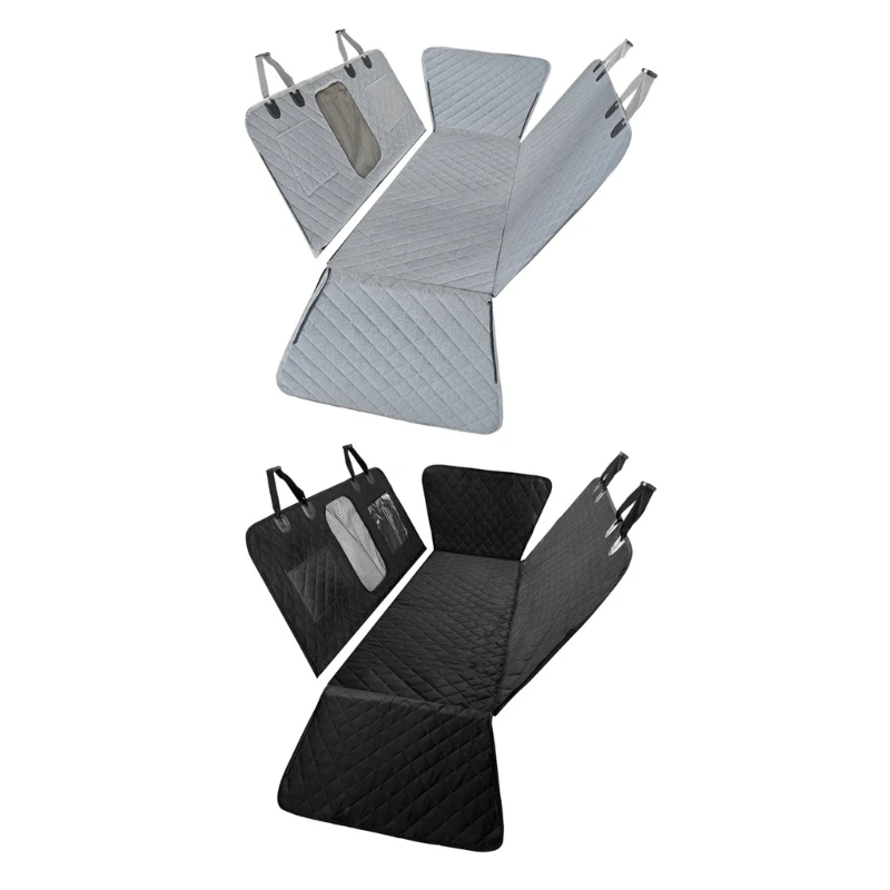 M68B Dog Travel Back Cover Hammock with Pocket and Mesh Panel