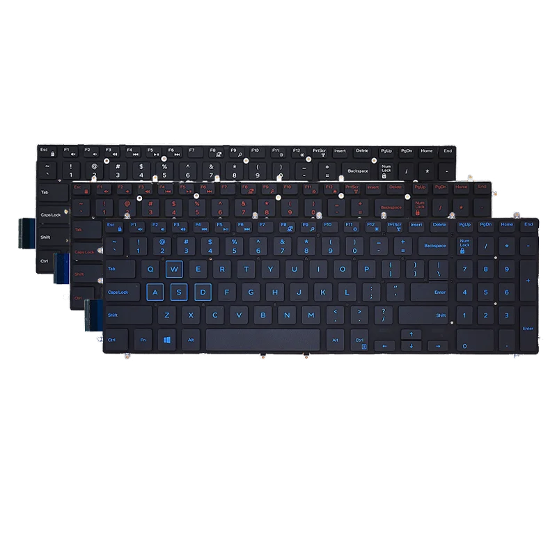

Клавиатура для ноутбука Dell Inspiron 15-7566 5567 7567 5665 5570 P65F G3 G5 G7-7588 7577 3590 3500 3579 US
