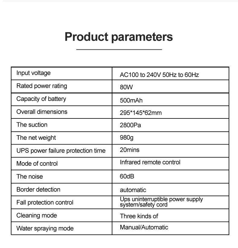 DIVEDEER Intelligence Spray Both Sides Window Cleaning Robot Electric Large Suction Household High-rise Glass Window Cleaner