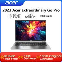 2023 Acer Extraordinary Go Pro Laptop 14 Inch 2.8K 120Hz IPS Screen Netbook i7-13620H 16GB 1TB Intel lris Xe Graphics Notebook