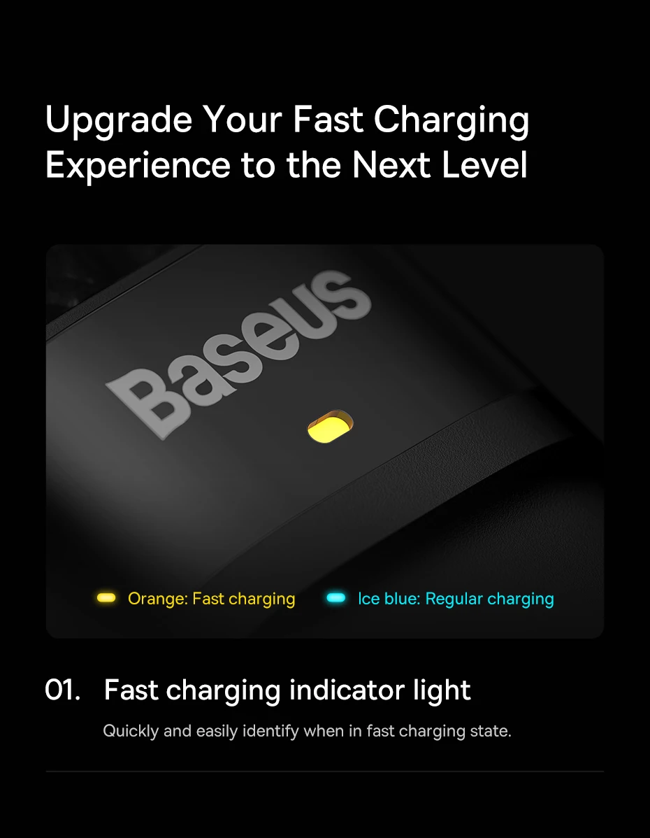 Cable USB Tipo C 3 en 1 Baseus, Cable de Carga Rápida de 100W para Honor 50 Pro, Cargador para Teléfono Xiaomi Samsung, 