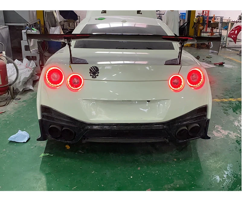 Rear Spoiler For GTR R35 Carbon Fiber Car Rear Wing