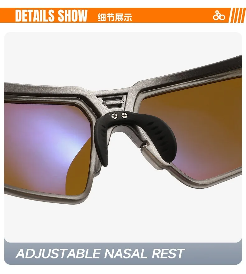 Okuma 26 Year New Outdoor-Sportbrille, polarisierte Fahrradbrille, geeignet zum Angeln, Camping, Wandern, Radfahren, Sonnenbrille – Detail 19