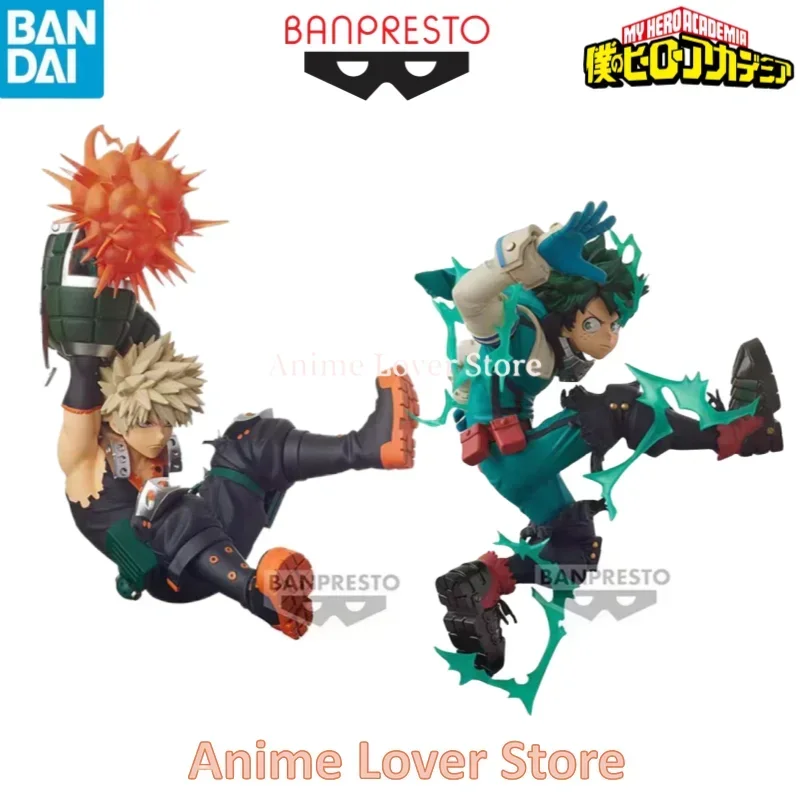 

In Stock Original Banpresto My Hero Academia FIGURE Midoriya Izuku Bakugou Katsuki Anime Figure Toys For Kids Gift