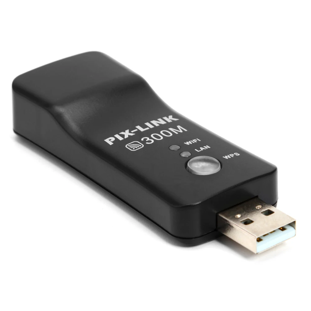 Multi-function Hot Sale WiFi Adapter 300Mbps Wireless Receiver USB TV WiFi Adapter Network Card RJ45 WPS Repeater AP