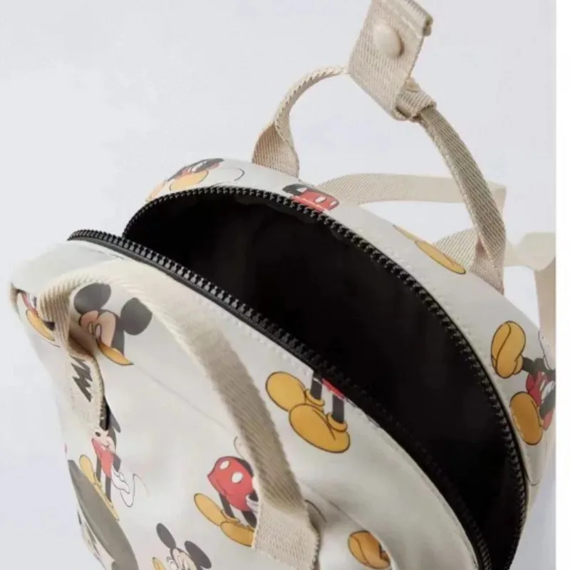 ديزني 2026 جديد ميكي ماوس كارتون لطيف للأطفال حقيبة مدرسية عصرية خفيفة الوزن حقيبة رياض الأطفال #4