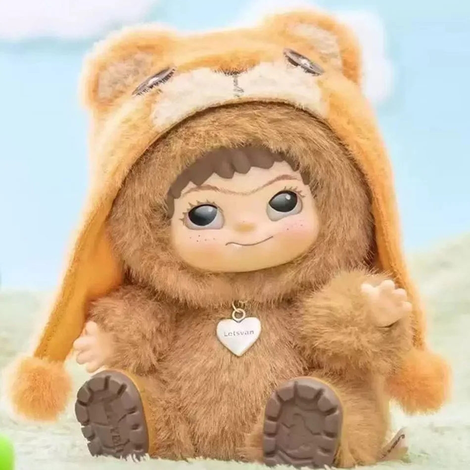 6개 귀여운 와쿠쿠 푹신한 트렌디한 재미있는 파티 블라인드 박스 와쿠쿠 액션 피규어 블라인드 박스 귀여운 인형 가방 펜던트 인형 서프라이즈 백 선물