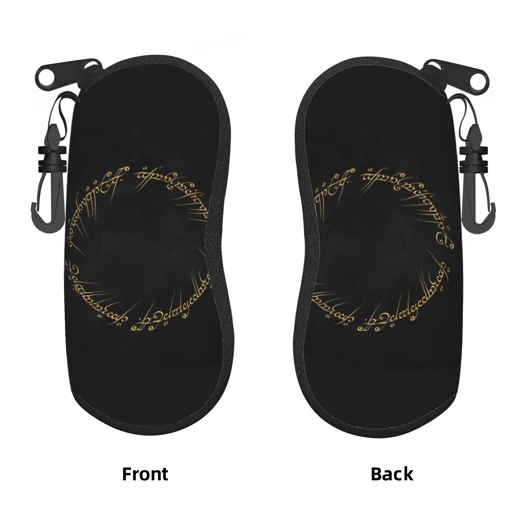 L-Lords Of The R-Rings Glasses Case Men Women  Sunglasses Pouch Trend Original Eyewear Box Convenient Eyeglass Cases Cover