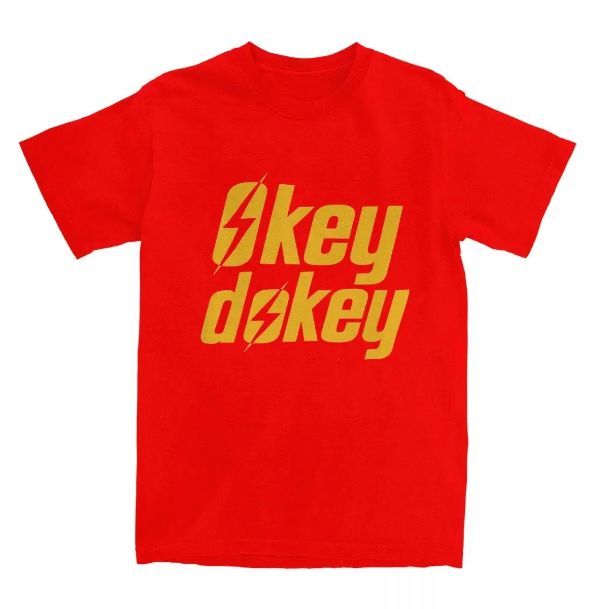 Harajuku T-Shirts Short-Sleeved Streetwear Tops Beach Cotton O Neck Oversize Top Tees Gaming Fallouted Okey Dokeyed T-Shirt