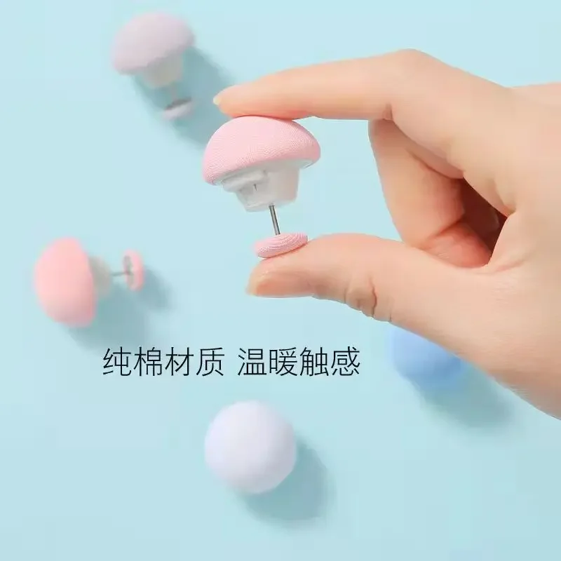 4/8PCS BedSheet Quilt Clip One Key To Unlock Blankets Cover Fastener Clip Holder BedSheet Mushroom Shape Macaron Non-Slip Fitted