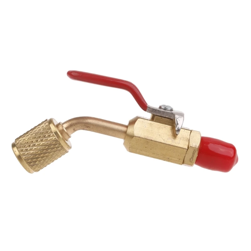 Air Hose Brass Ball for Air Conditioner Refrigeration R410A R134A R12-R22