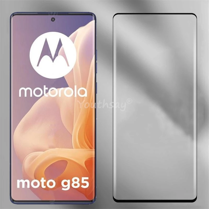 Per Motorola Moto G85 Vetro 3D Curvo HD Schermo Obiettivo Della Fotocamera Pellicola Della Protezione Moto G85 Vetro Temperato Motorola G85 Vetro