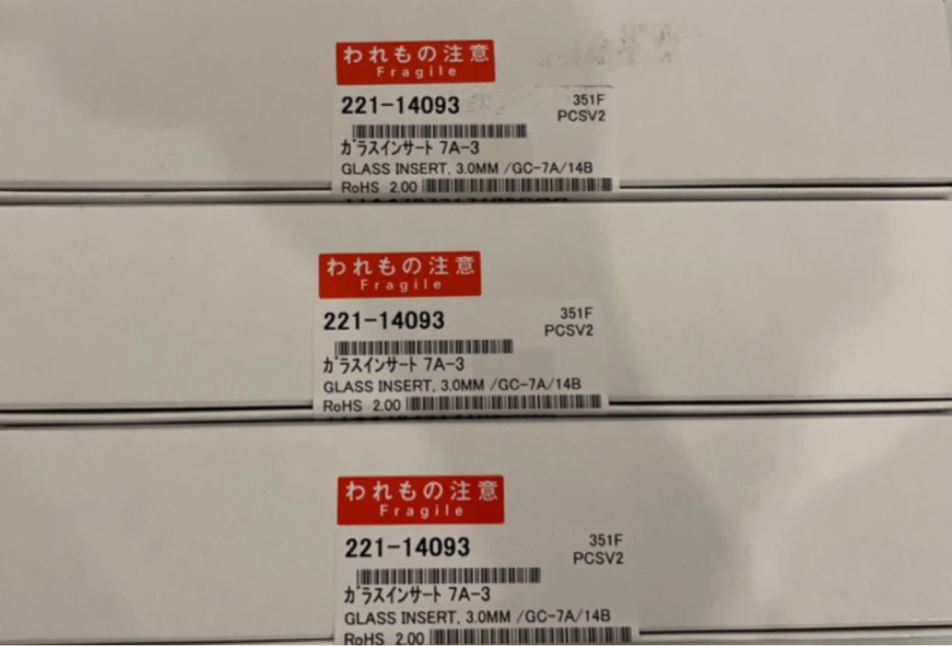 

Стеклянный вкладыш Shimadzu 221-14093 для хроматографа GC-7A 14B, оригинальная акция