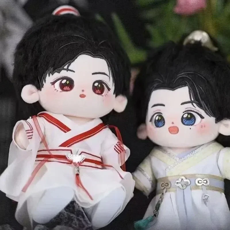 

20cm Plush Doll Lian Hua Lou Li Lianhua Figurine Mysterious Lotus Casebook Figure Cosplay PlushieToys for Girls Gift Items