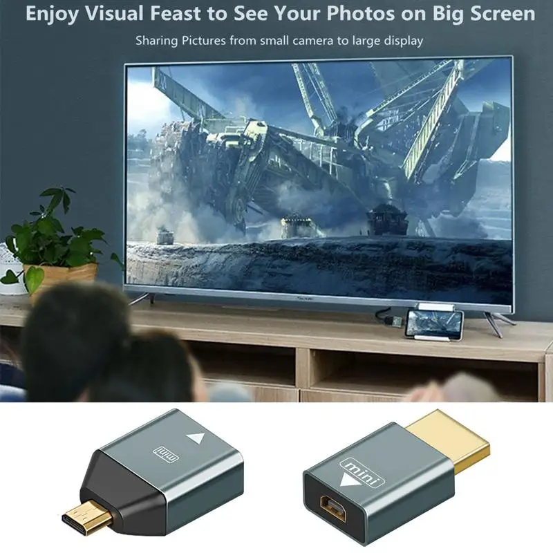 Magnetic HDTV Screen Projection Converter Data Transfer 4K/60Hz Video Output For Mobile Phone PC And Laptop Tablet