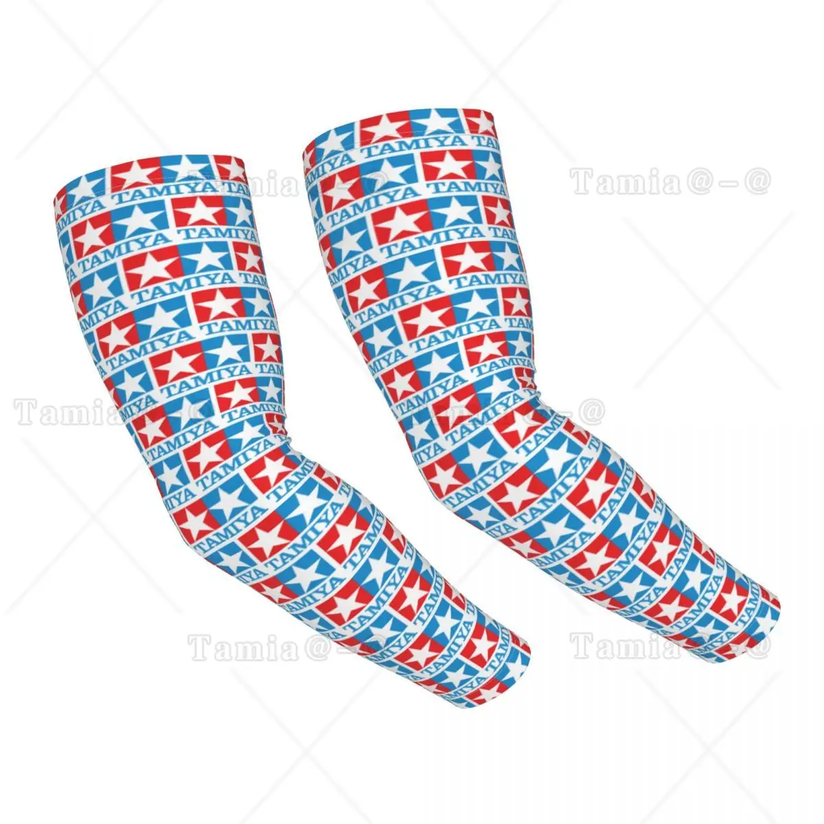 Custom Tamiyas Sports Compression Arm Sleeves Warmer Men Women Sun UV Protection Tattoo Cover Up for Running