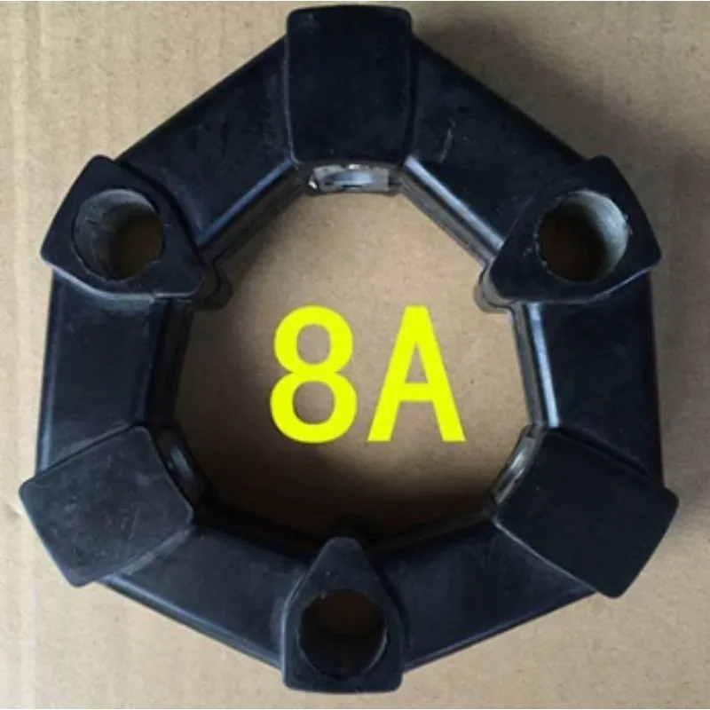 Black Flexible Rubber Coupling Replacement Part 4AS 8AS Series for Excavator Hydraulic Pump