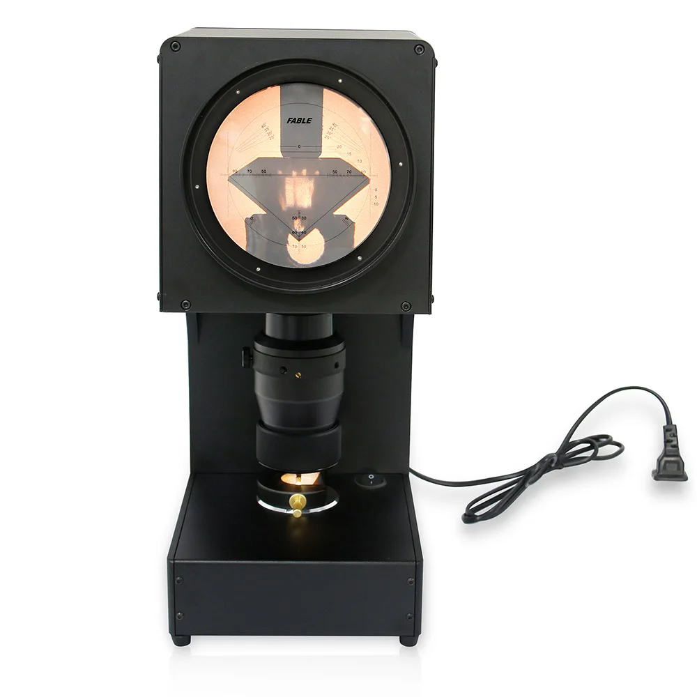Professional and High Accuracy for 0.1-4.0ct Diamond Cutting Analysis Diamond Proportion Scope