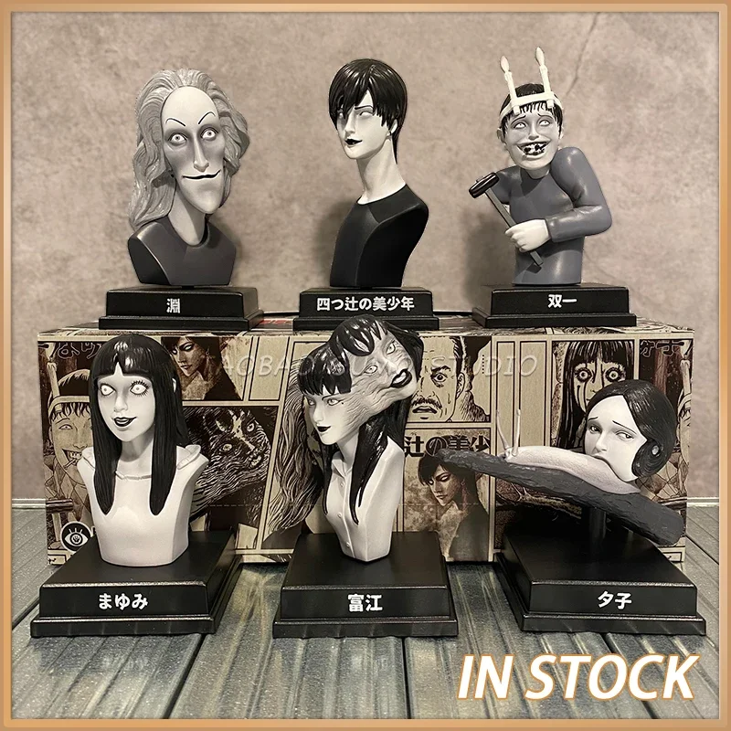 In Stock Junji Ito Gumo Unbox 01 Tomie Kawakami The Beauty Of Youth At The Crossroads Shuang Yi Model Toys Static Ornaments