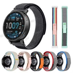 For Amazfit Active MAX Watch Band 22mm Nylon Loop Strap For Huami Amazfit Balance 2 Bip 6 5 GTR 4 3 2 Cheetah Pro Bracelet Belt