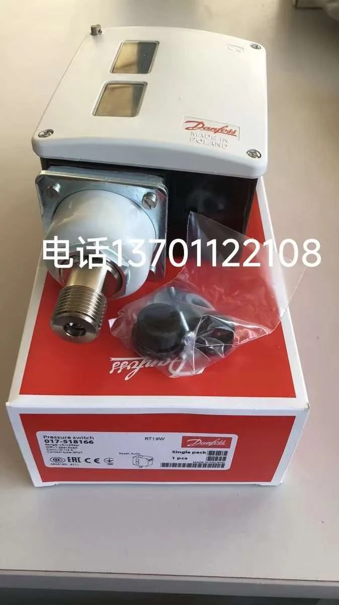 Danfoss Pressure Switch RT19W 017-518166 Pressure Controller