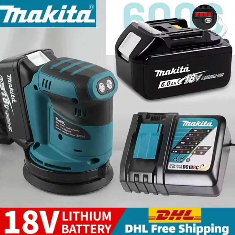 

100% original Makita battery, 18V 6.0Ah rechargeable battery, replacing Makita BL1830BL1840BL1850BL1860B, power tool battery