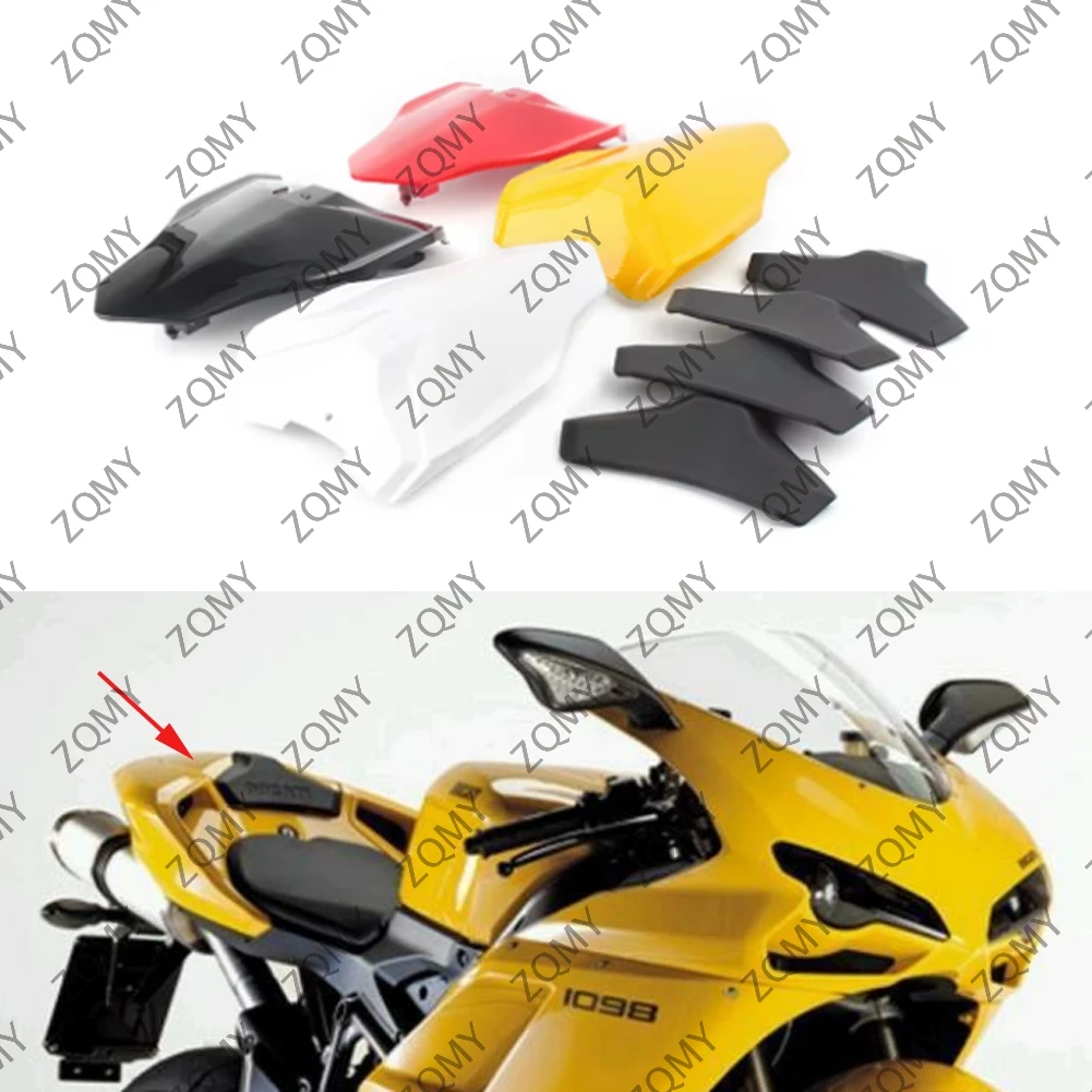 

Задняя крышка заднего сиденья мотоцикла для Ducati 1098 1198 848 пассажирский коврик из АБС-пластика
