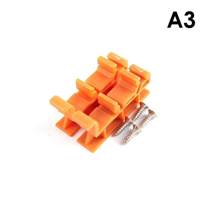 Lot De 10 Kits (20 Supports + 40 Vis) Adaptateur PCB Pour Rail DIN 35 Mm C45 – Support Circuit Imprimé Robuste Vert Pour Montage Électronique