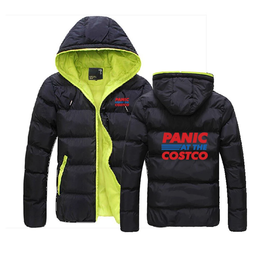Panic At The Costco, осень-зима 2029, мужские новые шестицветные теплые куртки на молнии с хлопковой подкладкой, повседневные модные пальто