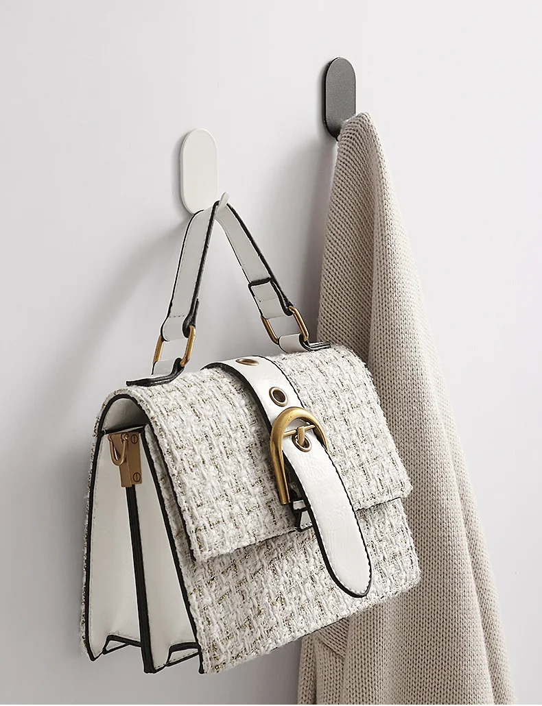 Heavy-Duty Adhesive Wall Hooks