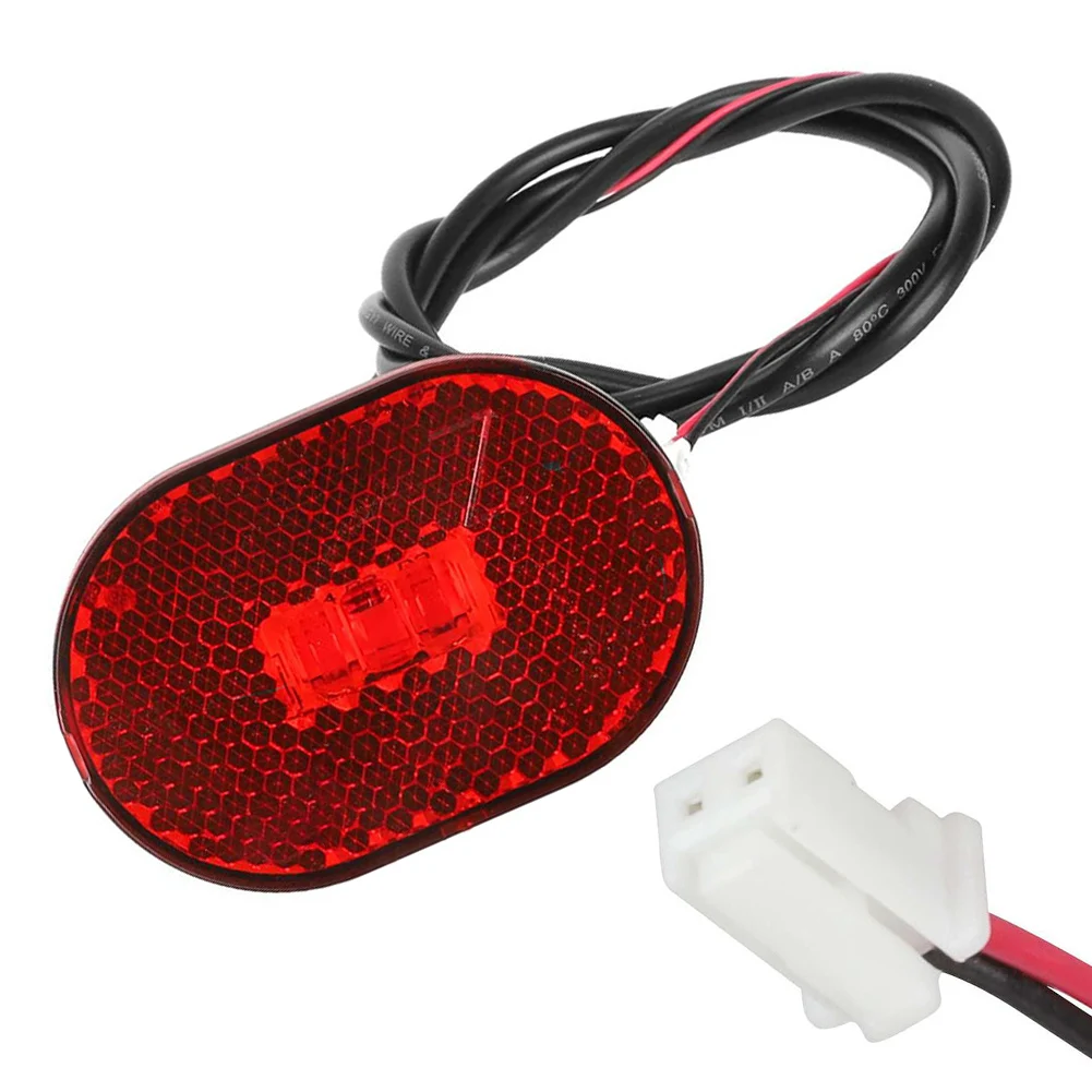 

Electric Scooter Light Part Part Rear Scooter Taillight Wear-resistant Plastic Compact Size Easy Installation Long Line Length