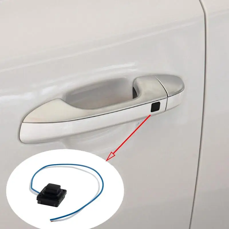 82651-D9710 باب السيارة الأمامي الأيسر مقبض ذكي زر صغير التبديل صالح لكيا سبورتاج 2017 2018 2019 2020 2021 #6