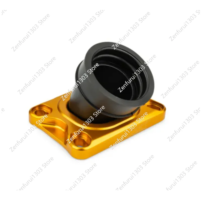 Milling Machined Motorcycle Parts Aluminum Anodized Intake Manifold