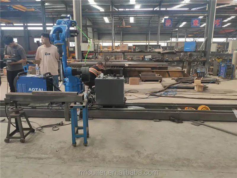 محطة عمل اللحام الصناعي لحام Tig ذراع معدني عالي الدقة 6 Dof