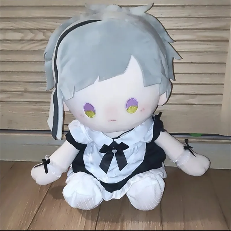 40 سنتيمتر أنيمي سمات سيجما Kawaii تأثيري الجلوس تستقيم لينة القطن دمية الجسم الكرتون DIY بها بنفسك فستان الملابس دمى أشكال المشجعين هدية #2