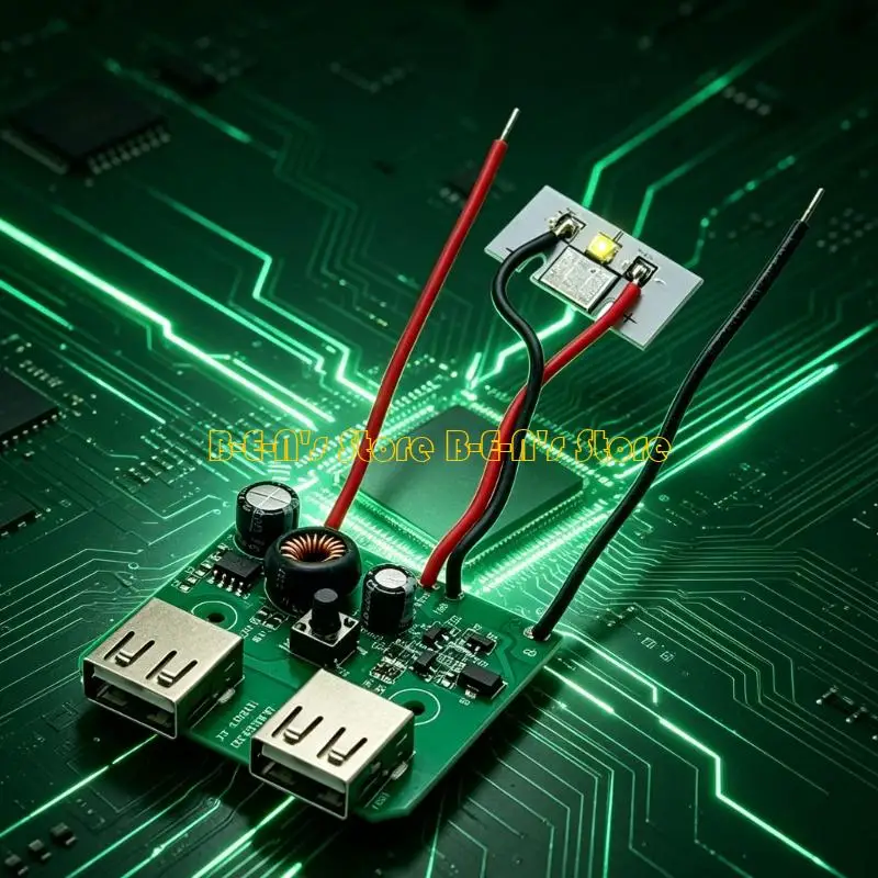 Y1AD USB Output Board for 21V Lithiums Battery DIY Conversion Hand Projects