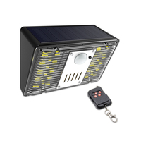 RV Garden Solar Fence Light Walkway Stairs Patio Park Wall Mounted Deck Lamp Outdoor Safety Lighting with Remote Control