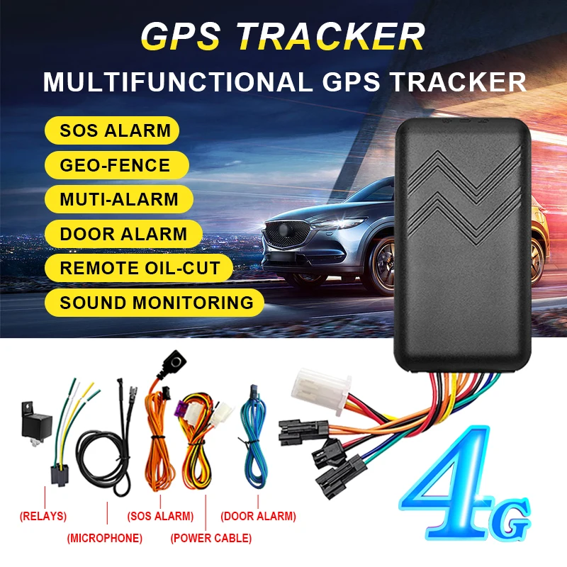 

GPS-трекер DYEGOO 4G GT06, GPS-трекер для автомобиля, мотоцикла, автомобиля, мини GPS GSM SMS-локатор с отслеживанием в режиме реального времени
