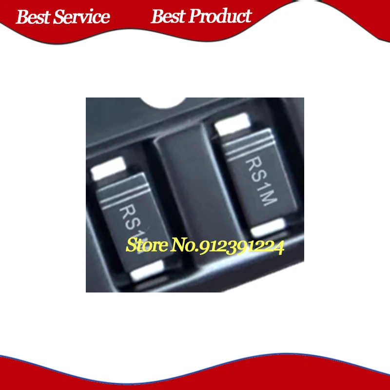 10 Pcs/Lot RS1MW RS1M SOD-123FL New and Original In Stock