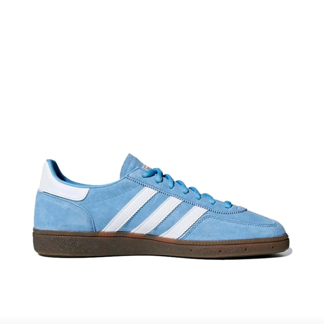 

Adidas Originals HANDBALL SPEZIAL Men's and Women's Skateboarding Shoes, Casual, Impact Resistance Sneakers, Blue