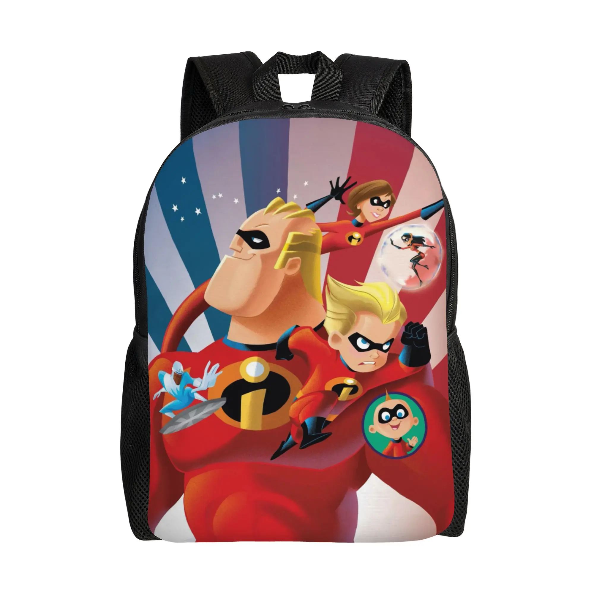 

Back to school season Personalised Parr Family Rucksack The Incredibles Ladies Handbag Backpack