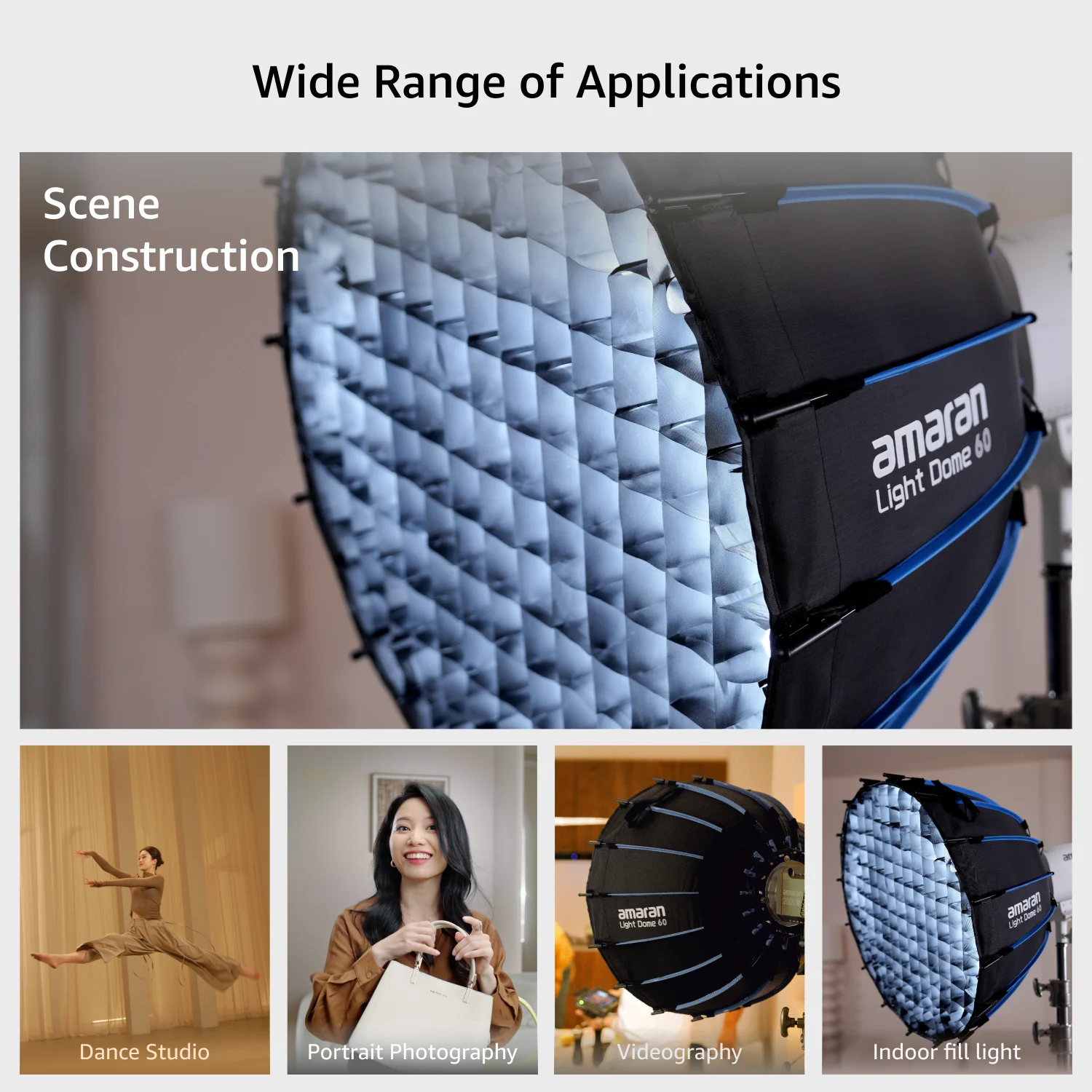 amaran ライト ドーム 60/ライト ドーム 90 デ - Photography Umbrella Diffuser のレビューと価格