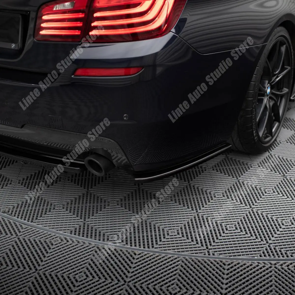 Rear Bumper Side Diffuser For Bmw F10 F11 5 Series 530i 530d 540i 540d 550i 550d M Sport 2010-2016 Splitter Spoiler Body Kits