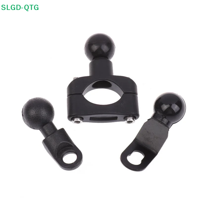 NEW 1 Set 2.3cm Ball Clamp Bracket For Motorbike Phone Holder PJ10/PJ13/PJ18 Motorcycle Handlebar Mount Base Kit Accessories