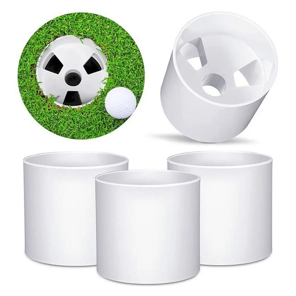 Training Aid Supplies Golf Hole Cup Plastic Golf Putter Practice Cup Indoor Outdoor Golf Course