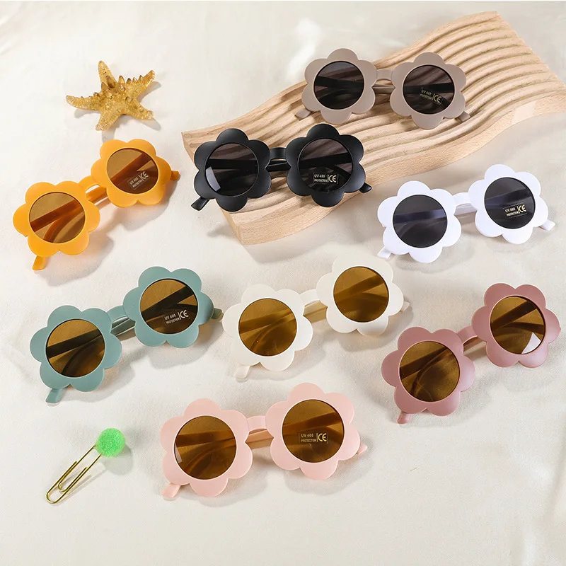 New Kids Sunglasses UV400 for Boy Girls Toddler Lovely Baby Sun Glasses Round Cute Children Outdoor Eyewear