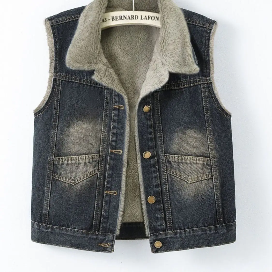 Retro Versatile Denim Vest Short 2026 Spring And Autumn New Korean Version Loose Sleeveless Vest Jacket