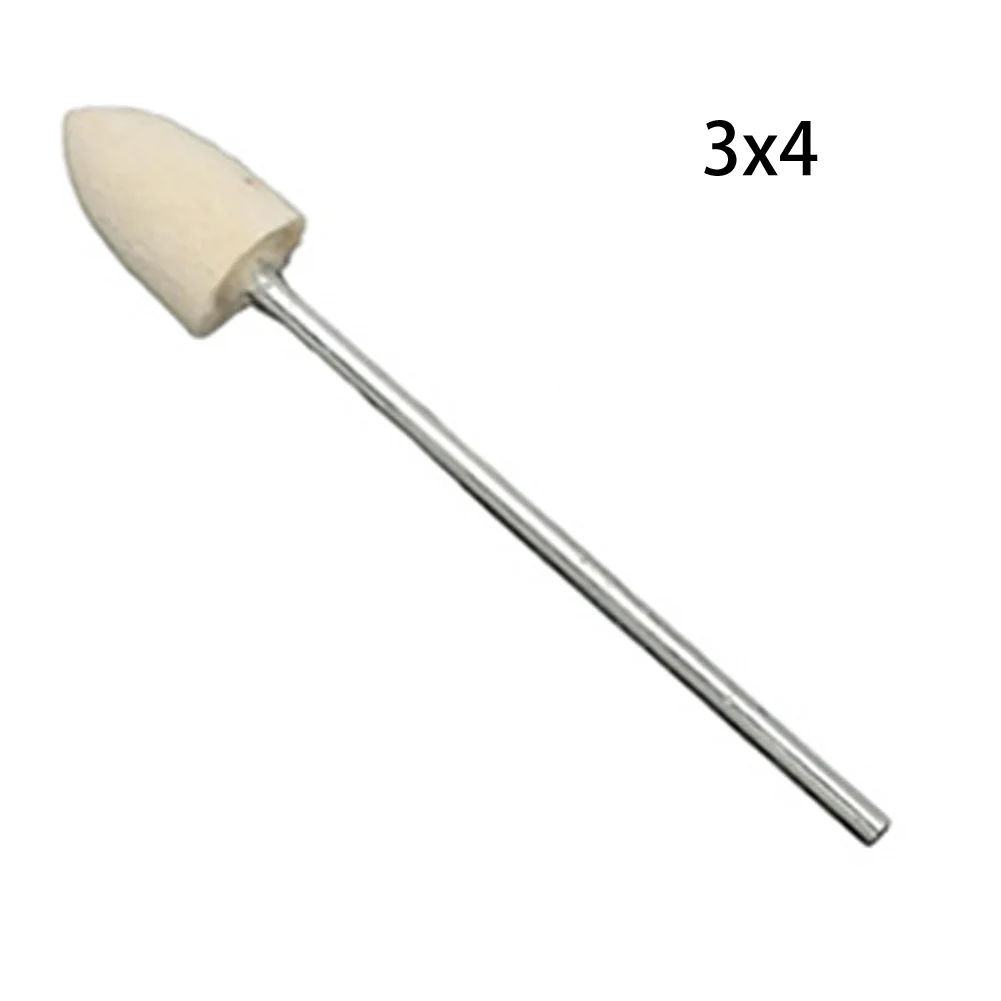 

7pcs Wool Grinding Wheel Set for Rotary Tools with 65mm Handles Suitable for Polishing and Grinding Metal Glass and More