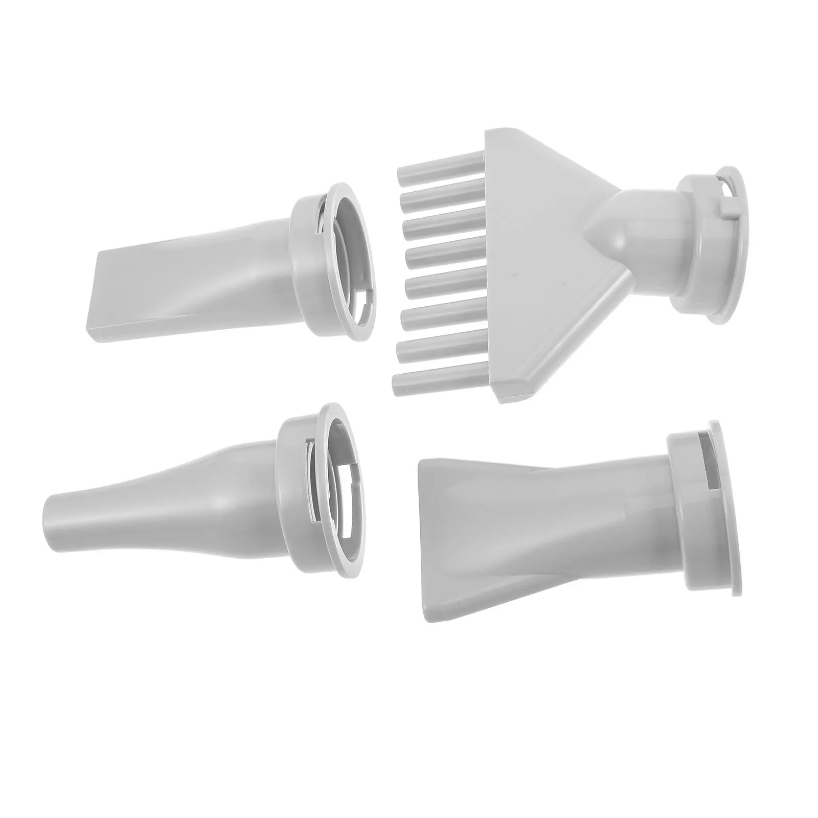 

4Pcs Pet Hair Dryer Nozzle Attachment ABS Plastic Replacement Parts Lightweight Concentrator for Dog Grooming Blow Dryer Salon